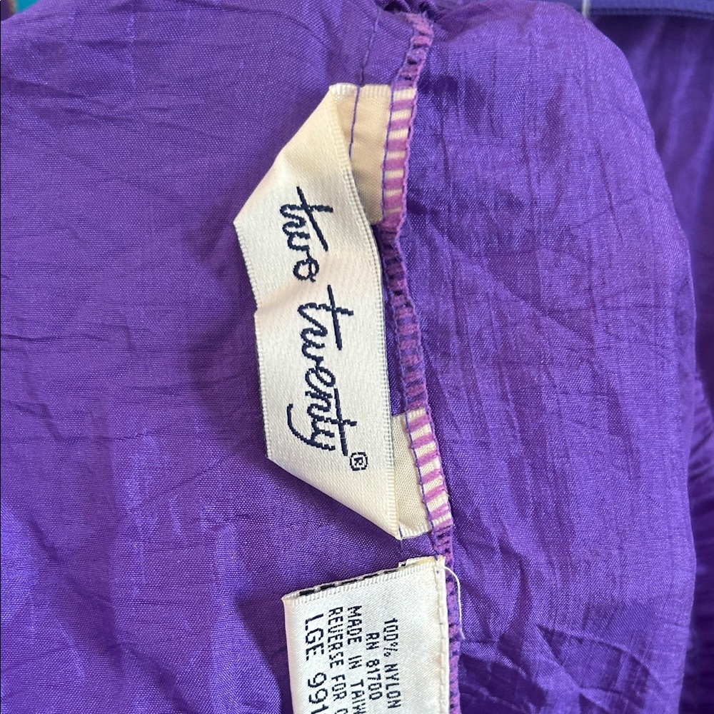 Twenty Women's Vintage Track Suit - Purple, Pink, Teal NWT - Picture 6 of 6